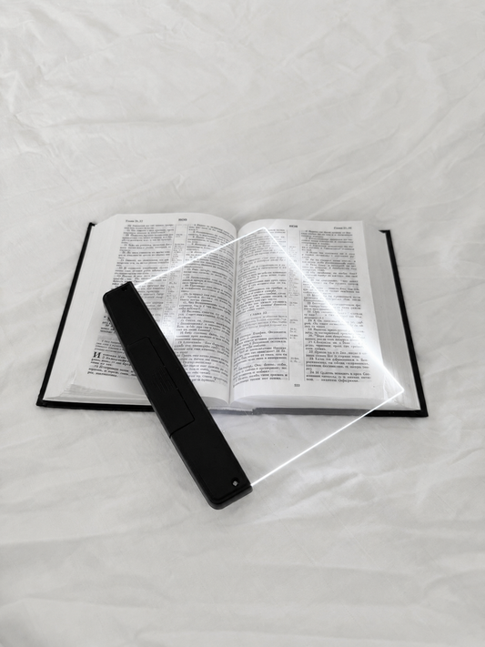 💡 Crystal LED Book Light…