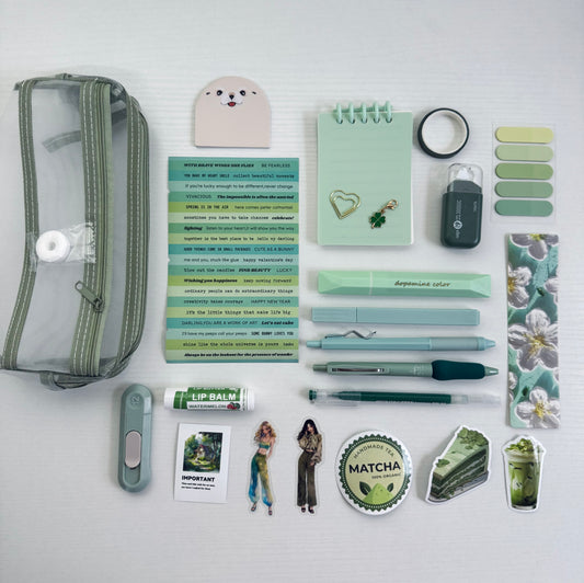 🕊️🌿 mini aesthetic green set…