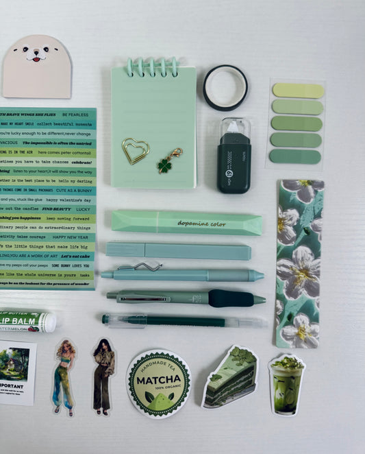 🕊️🌿 mini aesthetic green set…